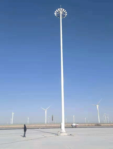 瓜州高速路服务区高台高杆灯项目