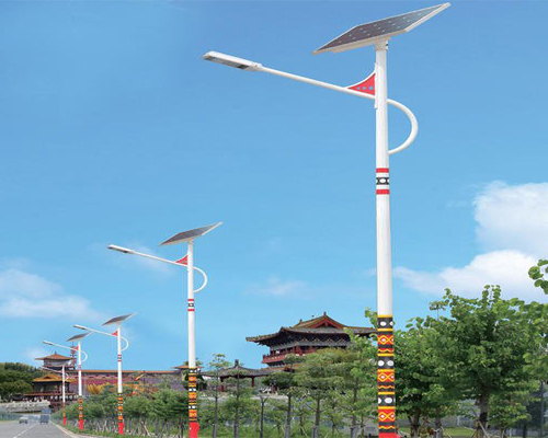 高台民族特色路灯