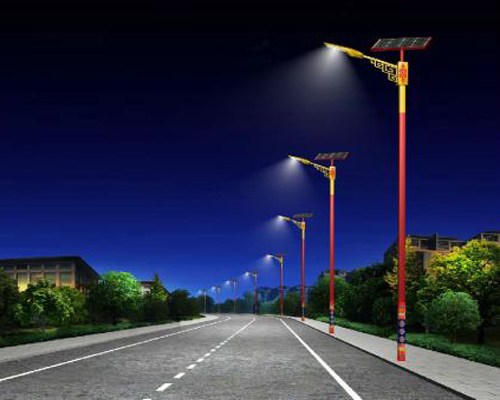 高台民族特色路灯