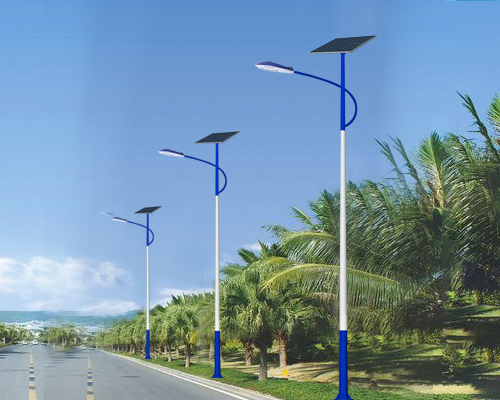 高台太阳能路灯
