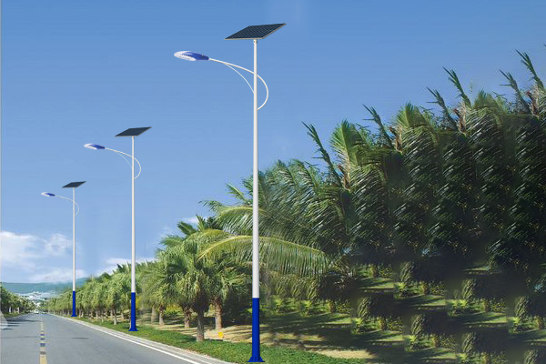 高台太阳能路灯