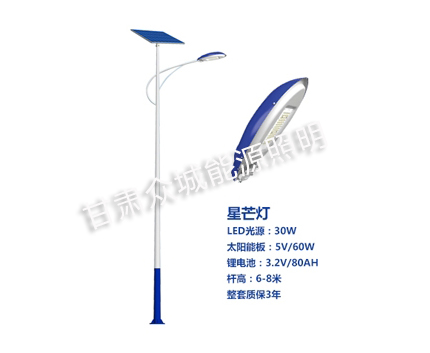 高台爆款太阳能路灯