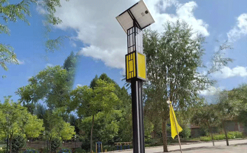 高台智慧路灯安装