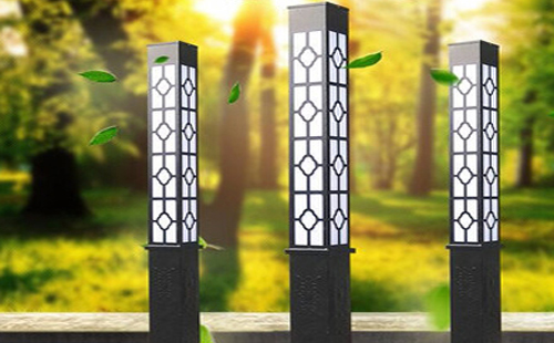 高台景观灯选型与在园林照明中的应用要点